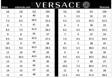 versace belt size chart|versace women size chart.